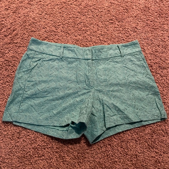 Ann Taylor Pants - Ann Taylor teal shorts size 6